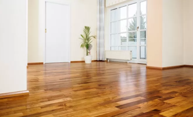 Pose de parquet, La Crau, EB Peinture